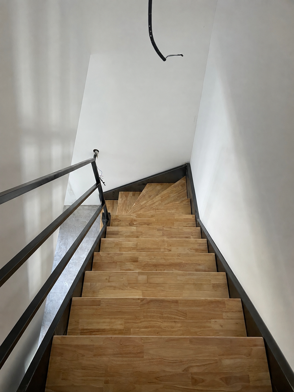 Escalier quart tournant