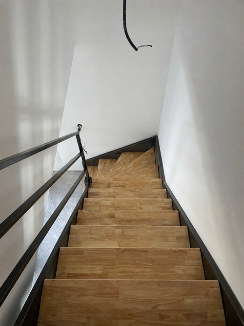 Escalier quart tournant